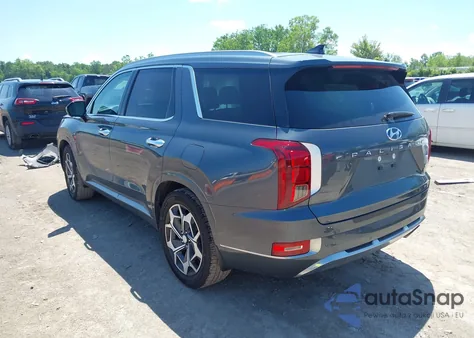 2022 Hyundai Palisade Calligraphy from USA, damaged, VIN KM8R74HEXNU351889